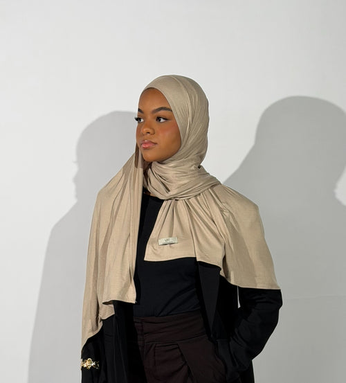 Bamboo jersey cappuccino