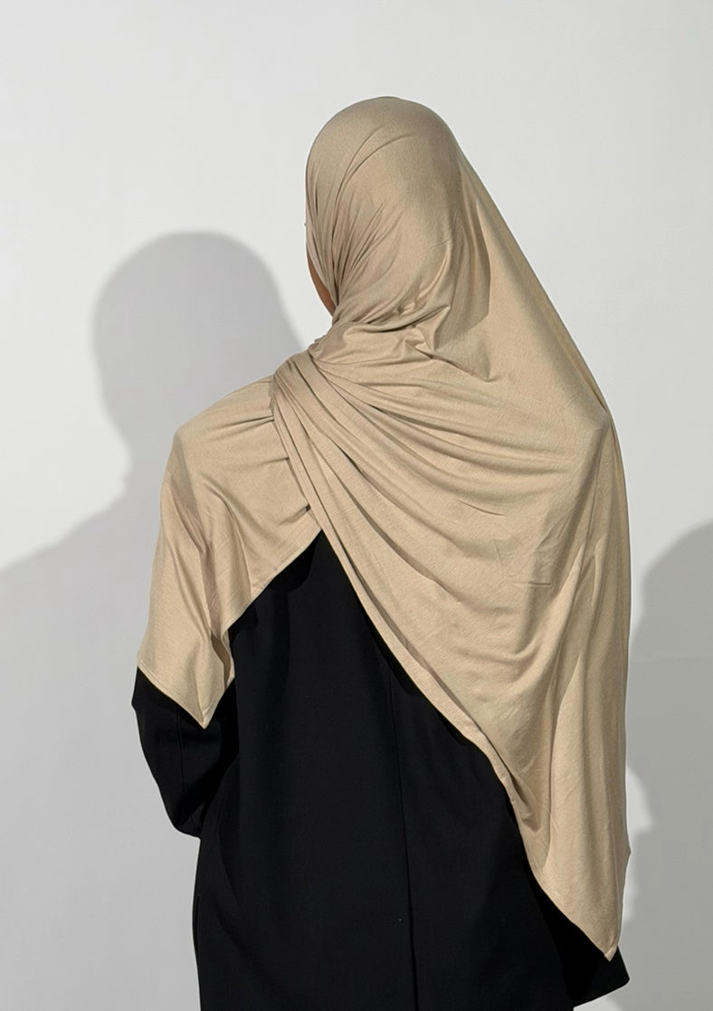 Bamboo jersey cappuccino