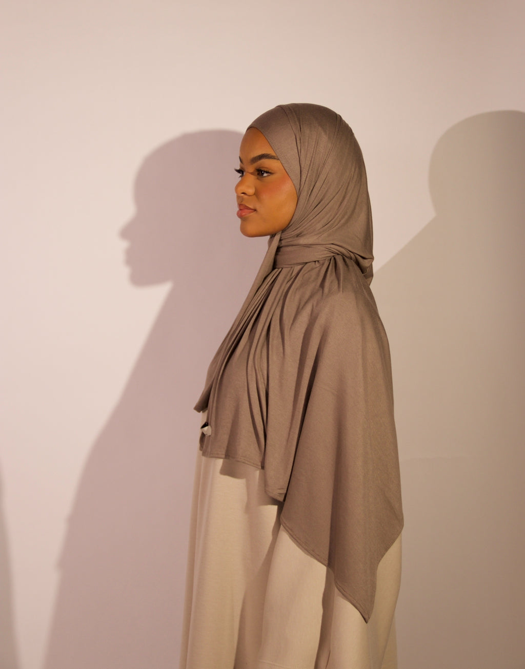 Bamboo jersey milky cacao