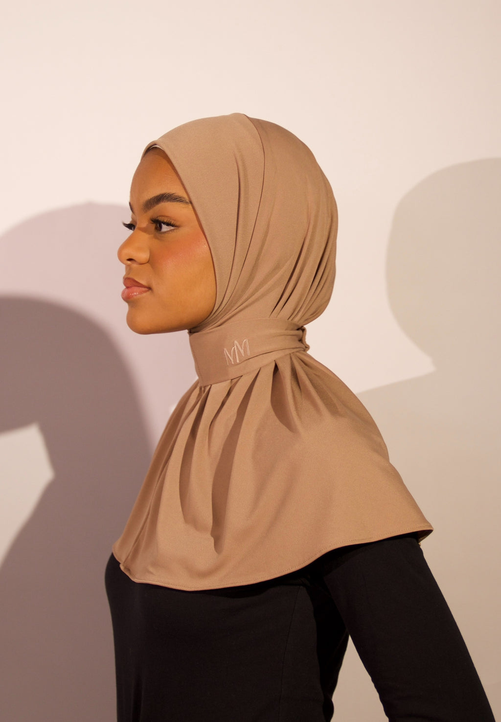 Cagoule jersey tobacco brown