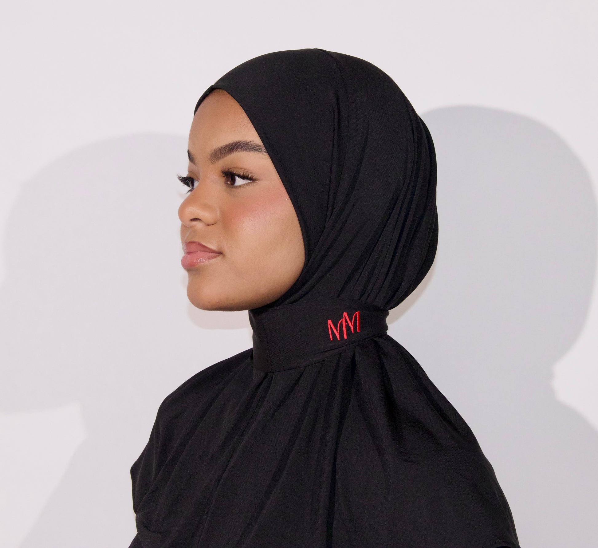 CAGOULE jersey black logo rouge