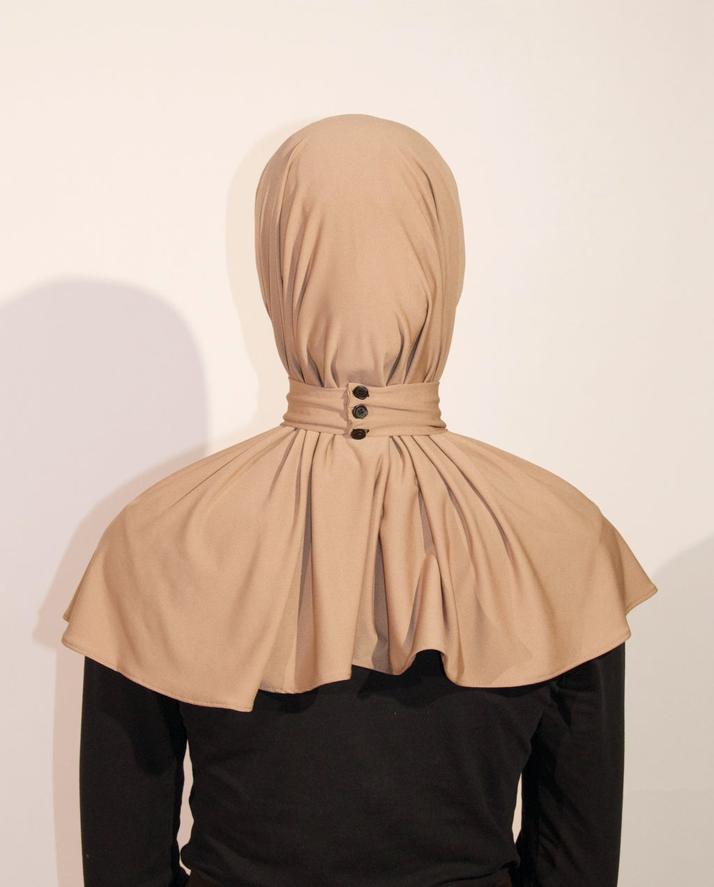 Cagoule jersey tobacco brown