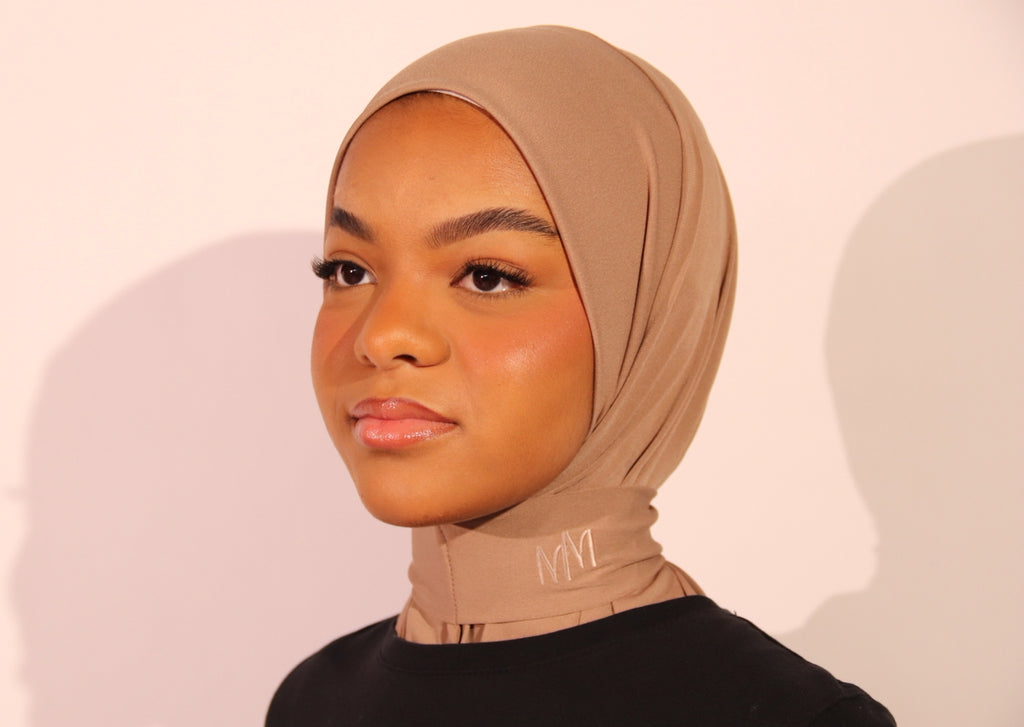 Cagoule jersey tobacco brown