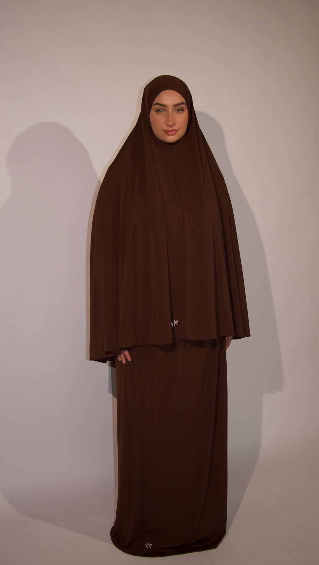 Khimaar set brown