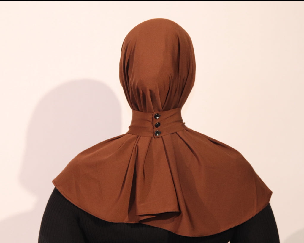 Cagoule Jersey brown