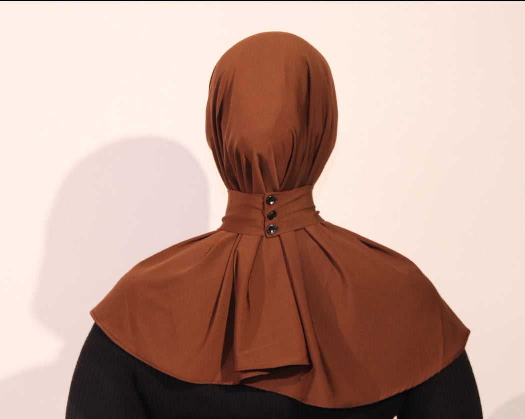 Cagoule Jersey brown