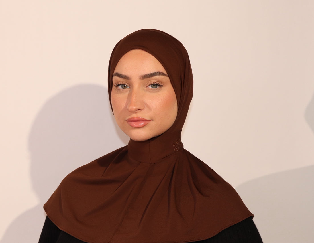 Cagoule Jersey brown