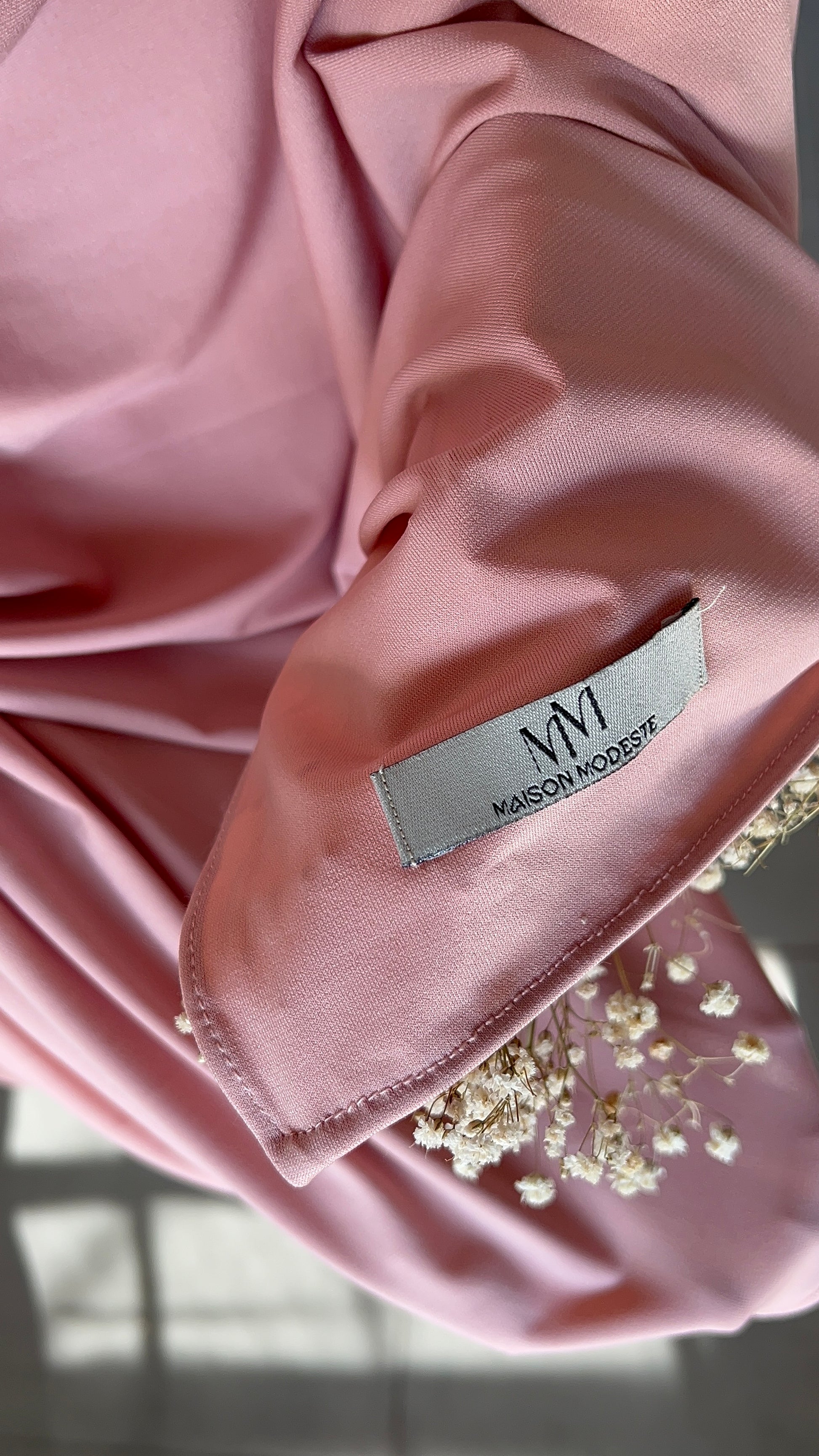 Hijab jersey Classy vieux rose