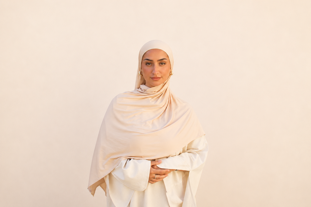 Bamboo jersey tender peach