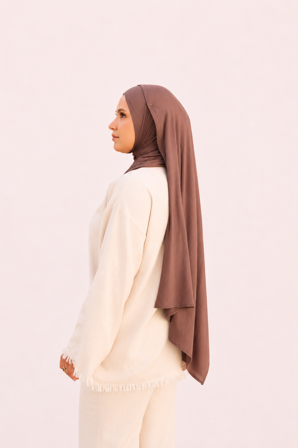 Bamboo jersey chocolate