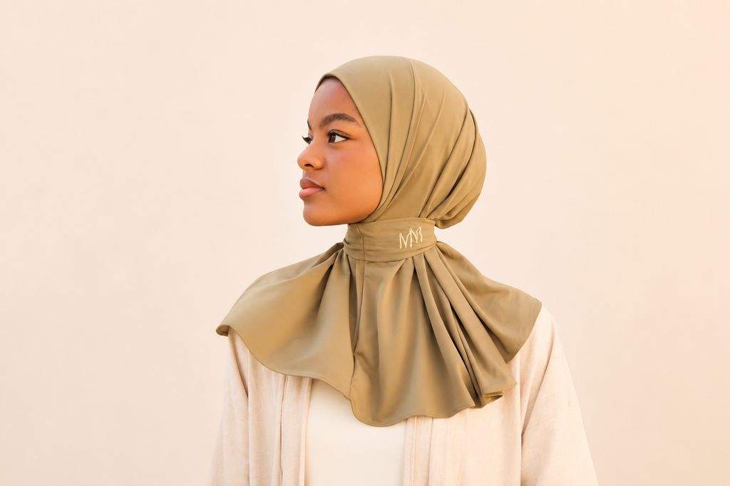 Cagoule jersey olive