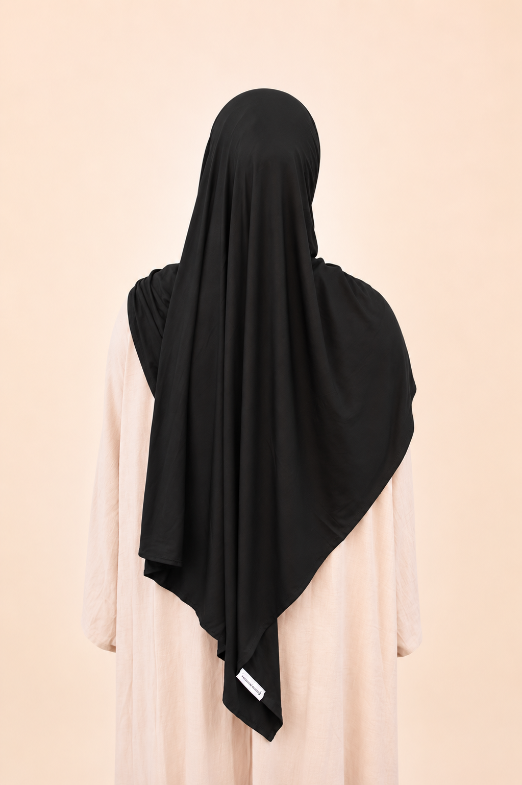 Schwarzer Bambus-Jersey