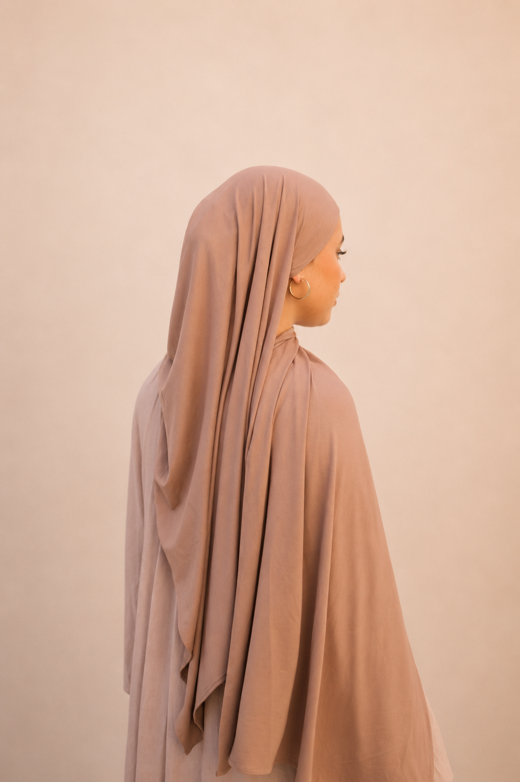 Bamboo jersey toffee