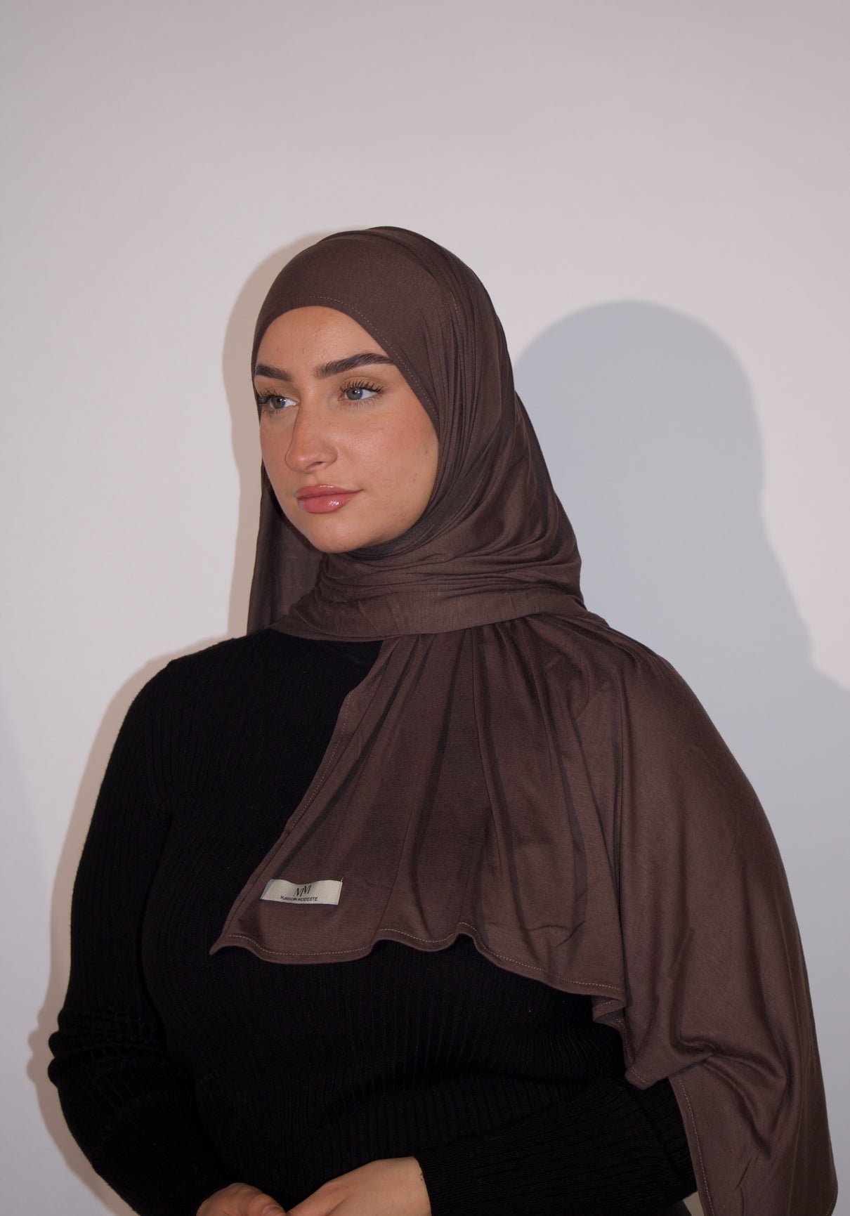 Bamboo jersey chocolate