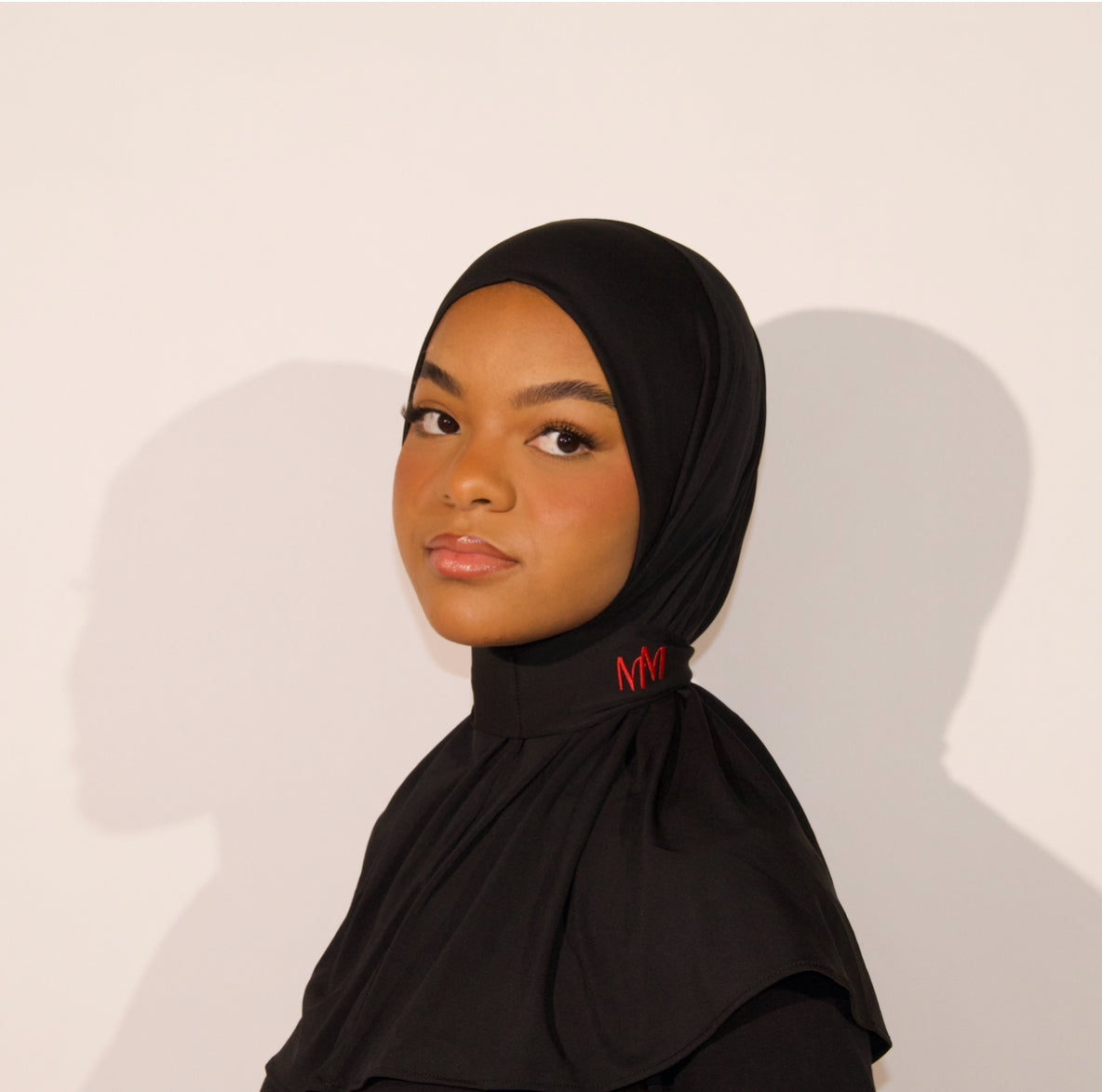 CAGOULE jersey black logo rouge