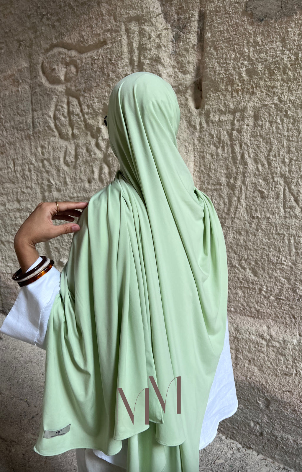 Hijab jersey classy matcha
