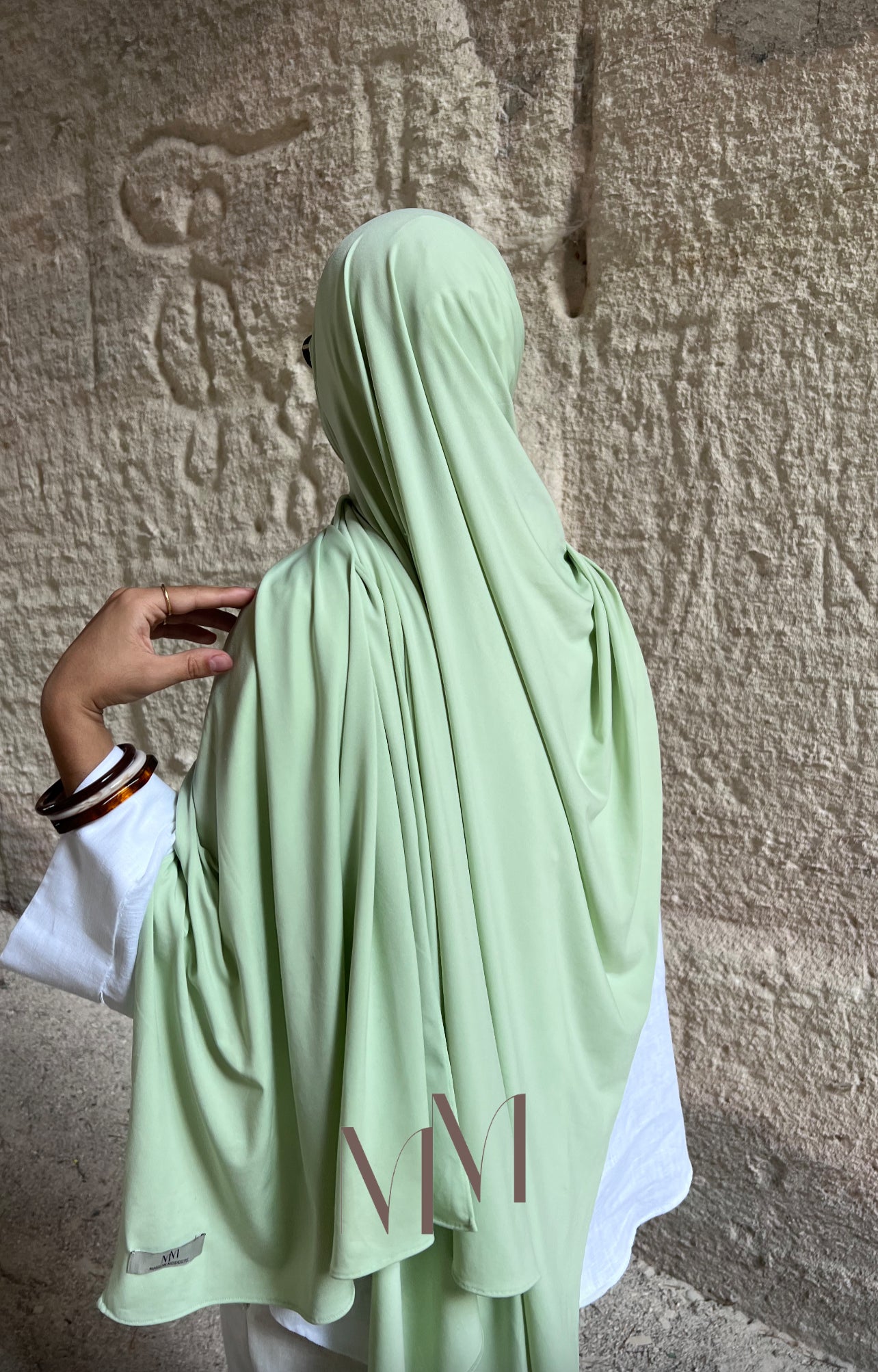 Hijab jersey classy matcha