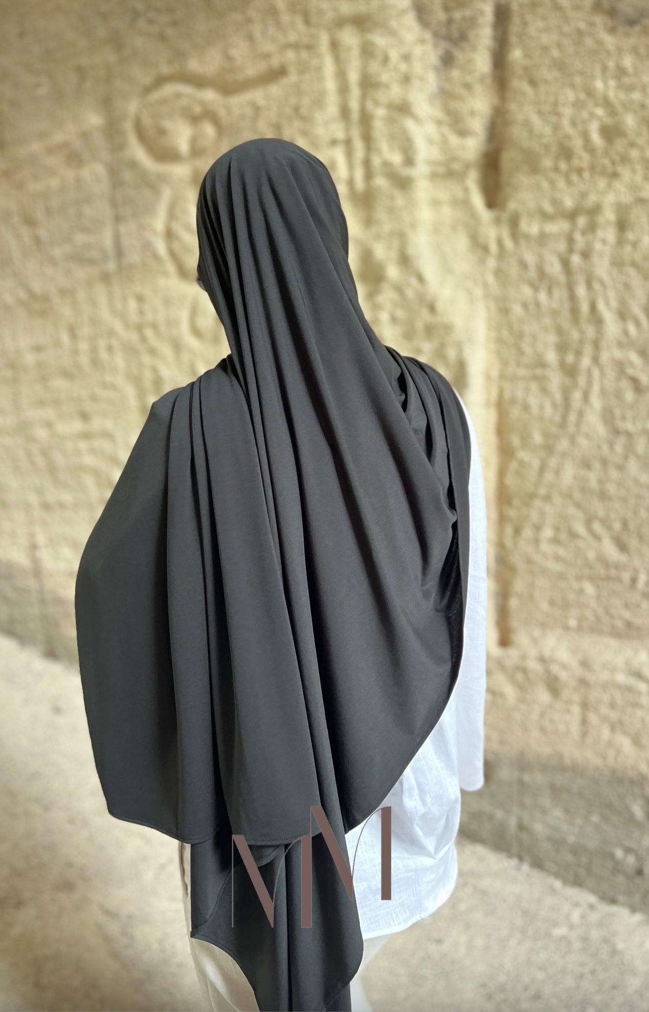 Hijab jersey classy noir