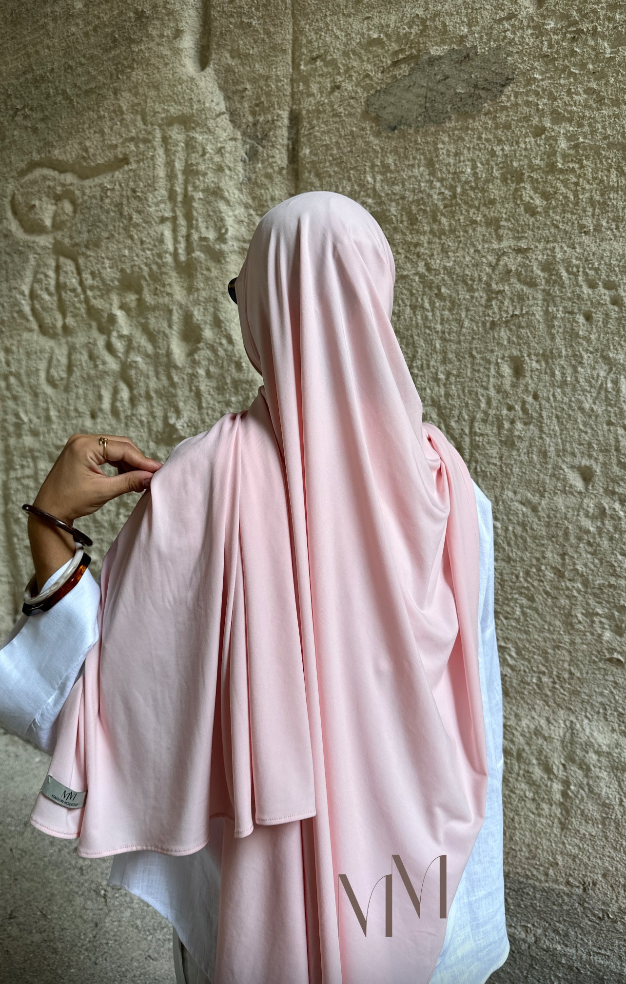 Hijab jersey classy rose candy